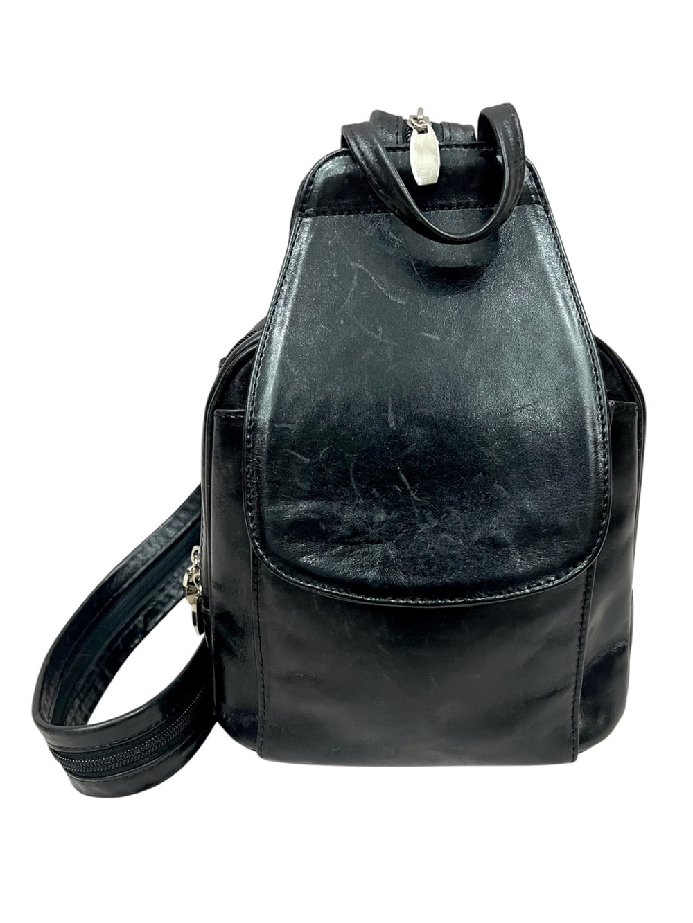 Vintage Y2K OZ Orifaz Argentine Small Leather Backpack Purse